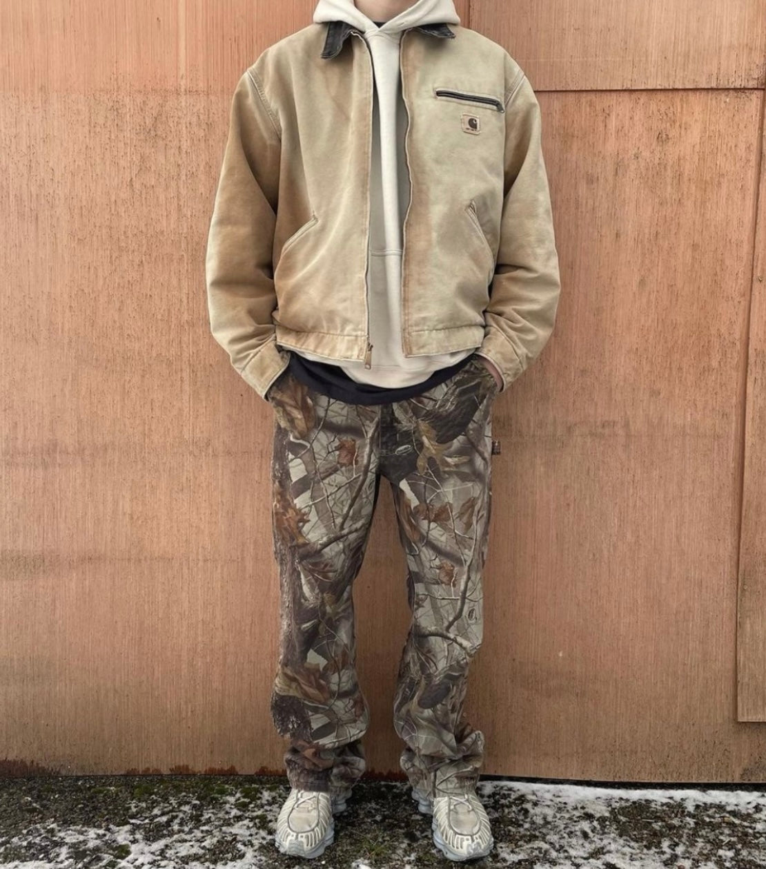 Beige Everyday hoodie