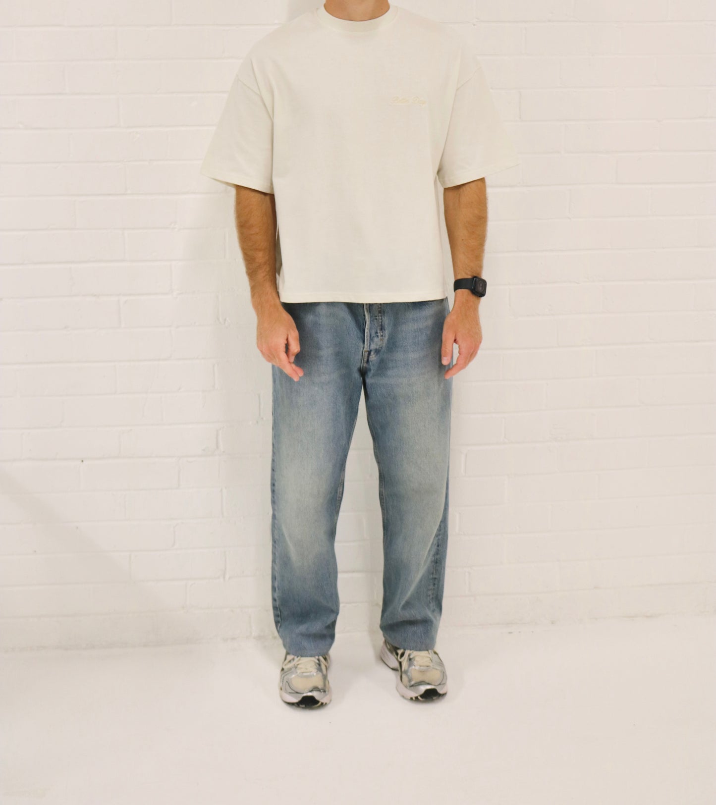 Oversized Boxy T - Vintage white