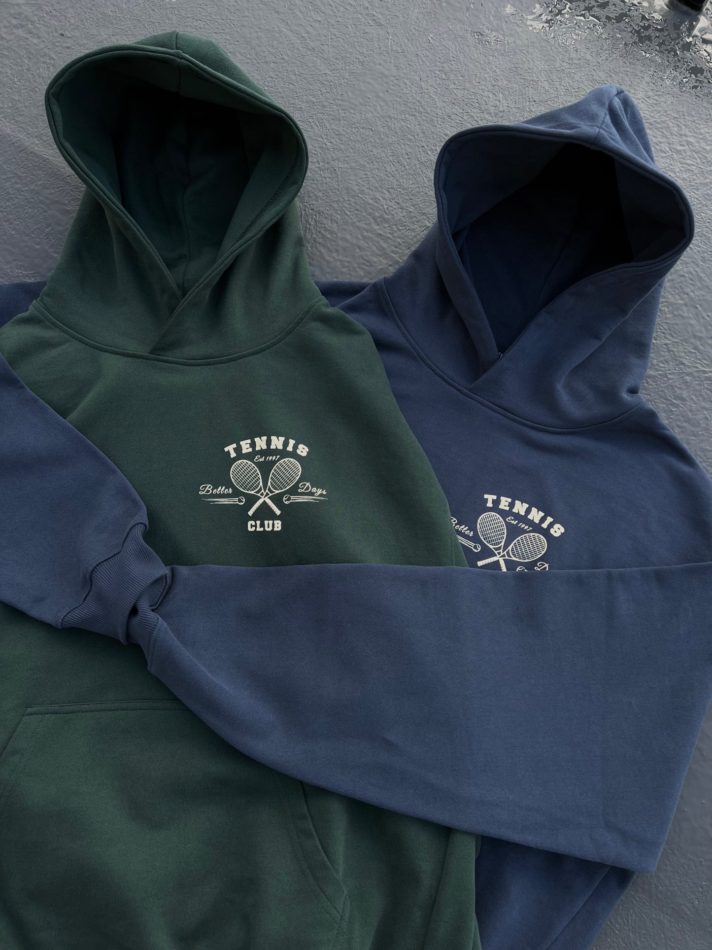 Tennis club Hoodie - Vintage Green