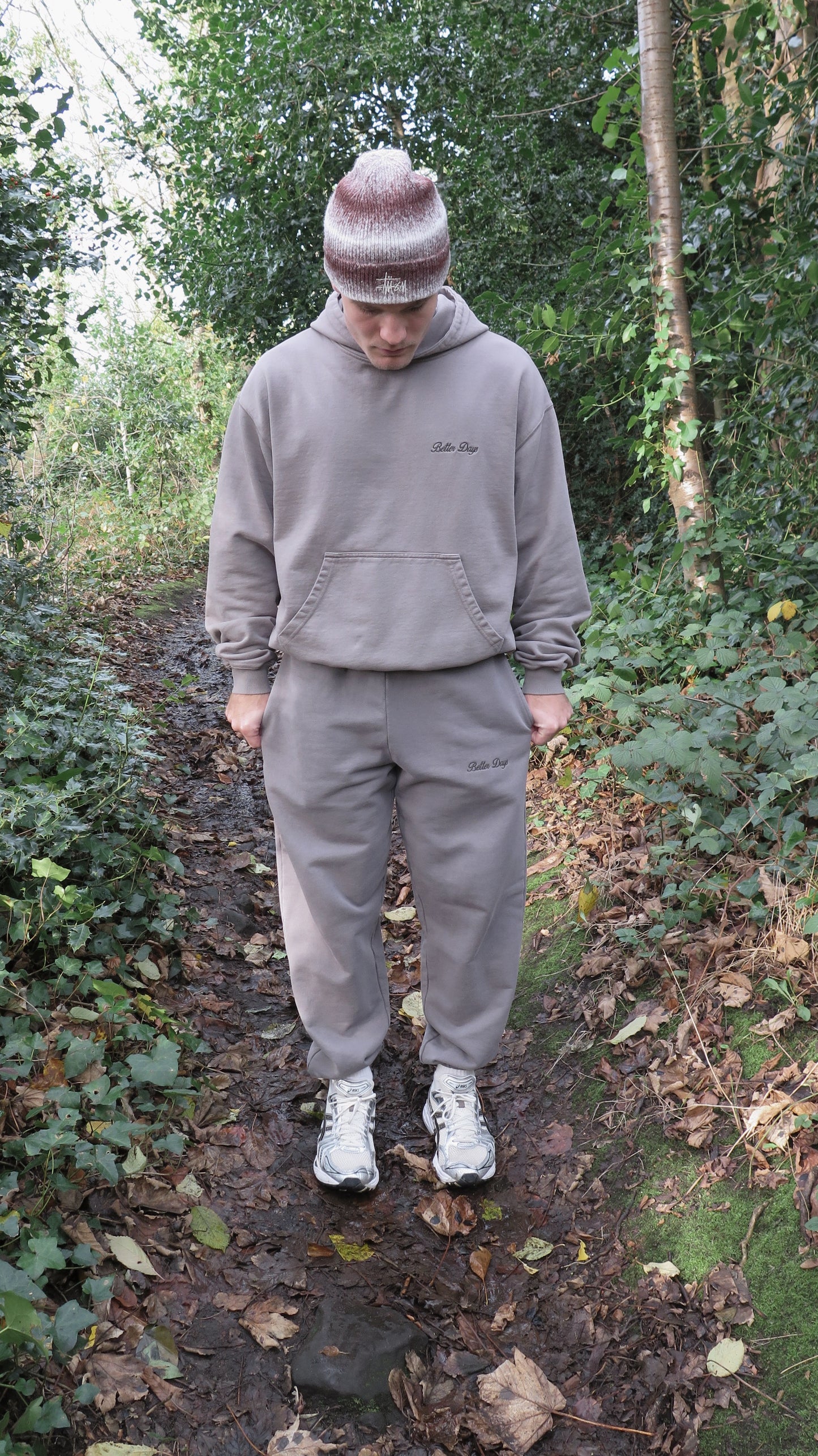 Oversized Hoodie - Faded Earth