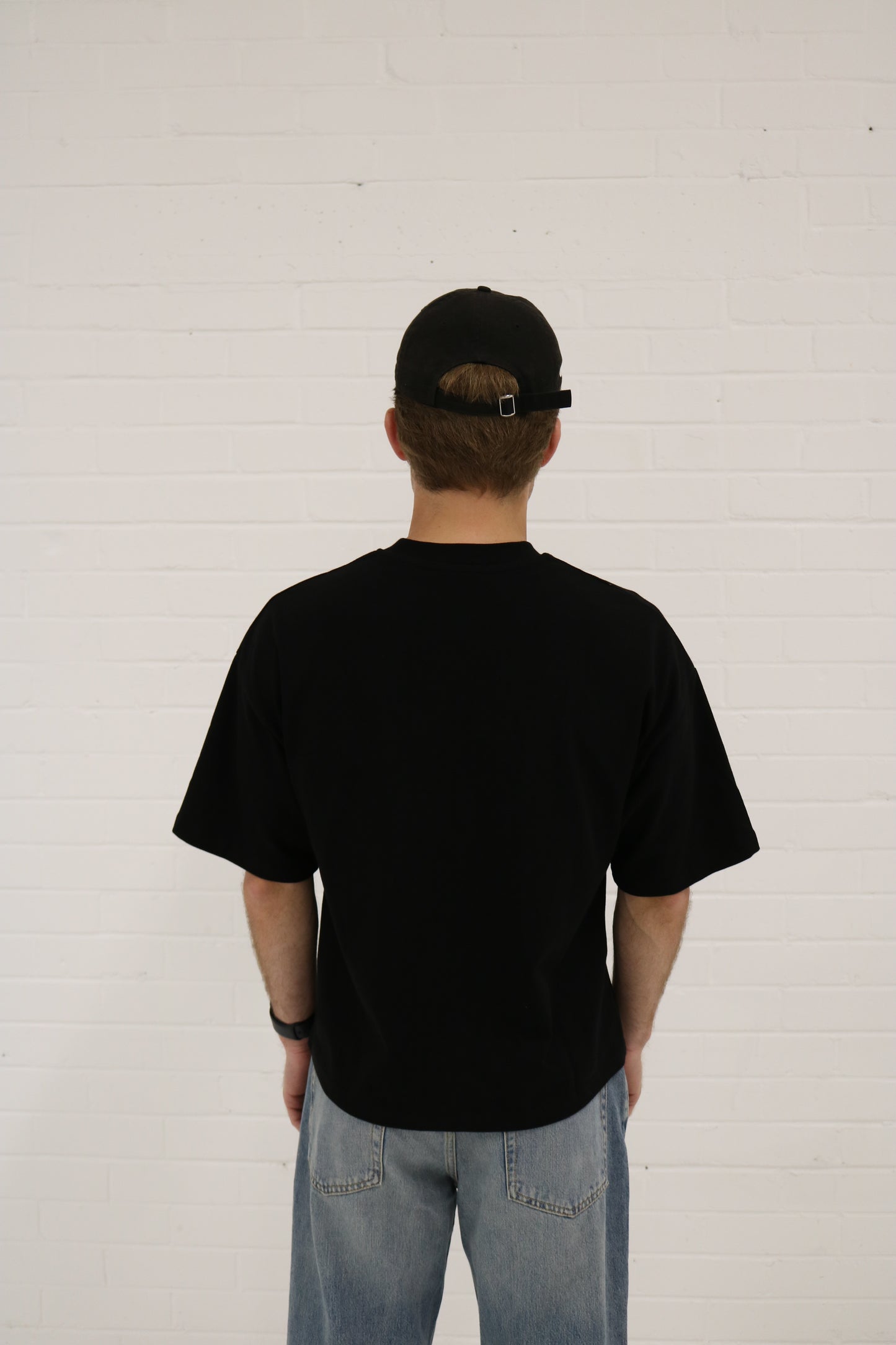 Oversized Boxy T - Jet Black
