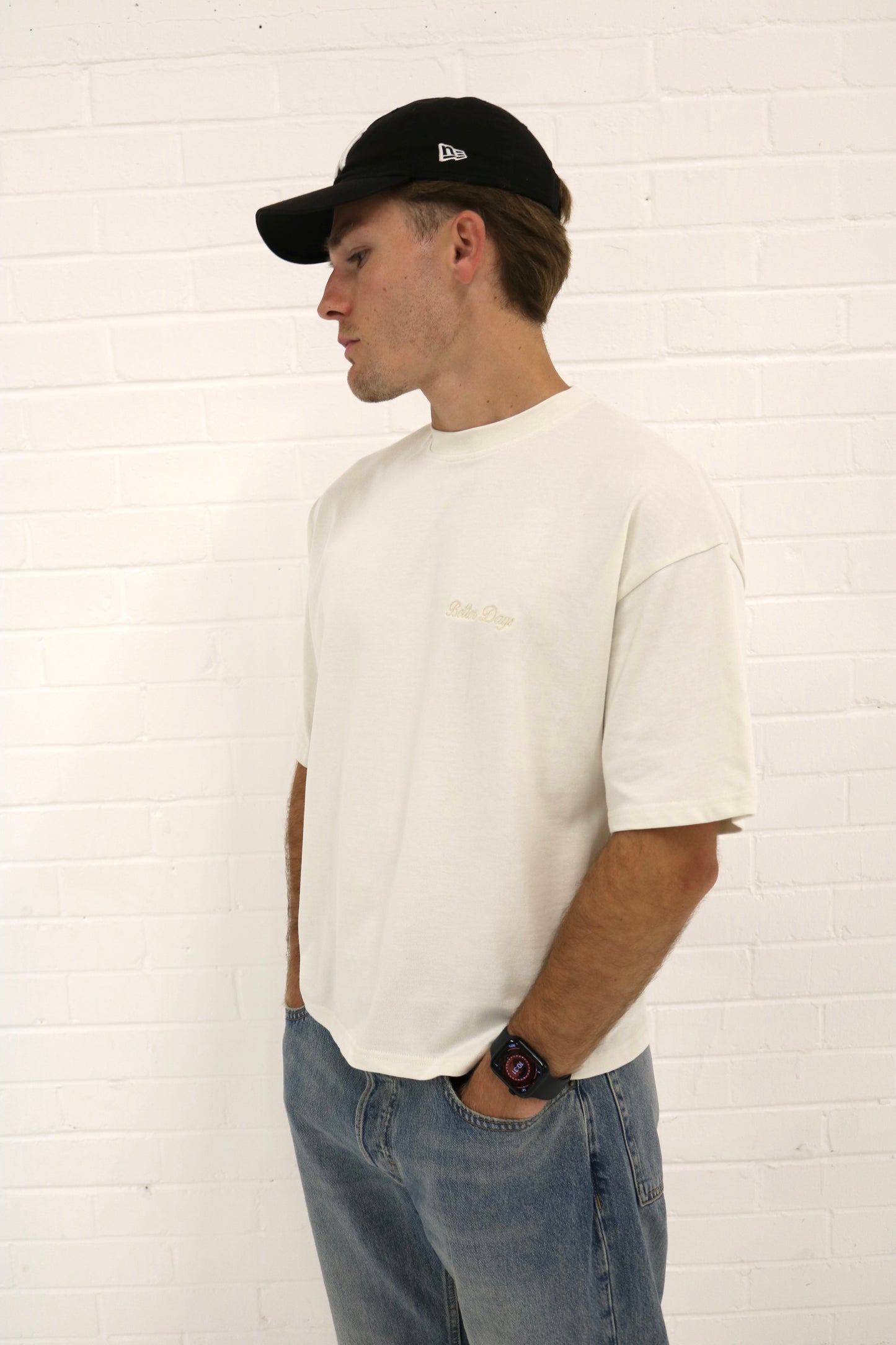 Oversized Boxy T - Vintage white