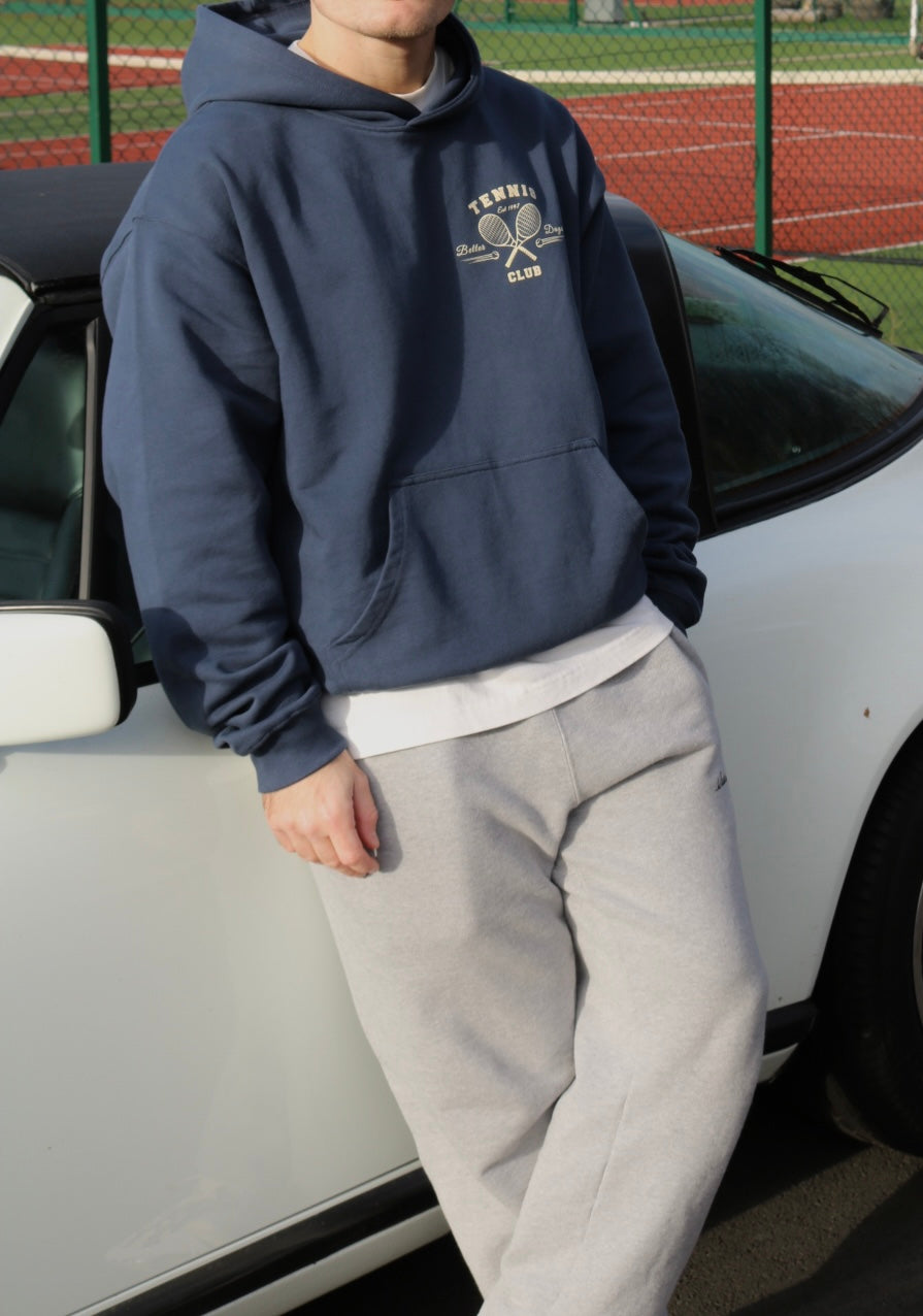 Tennis club Hoodie - Midnight Navy
