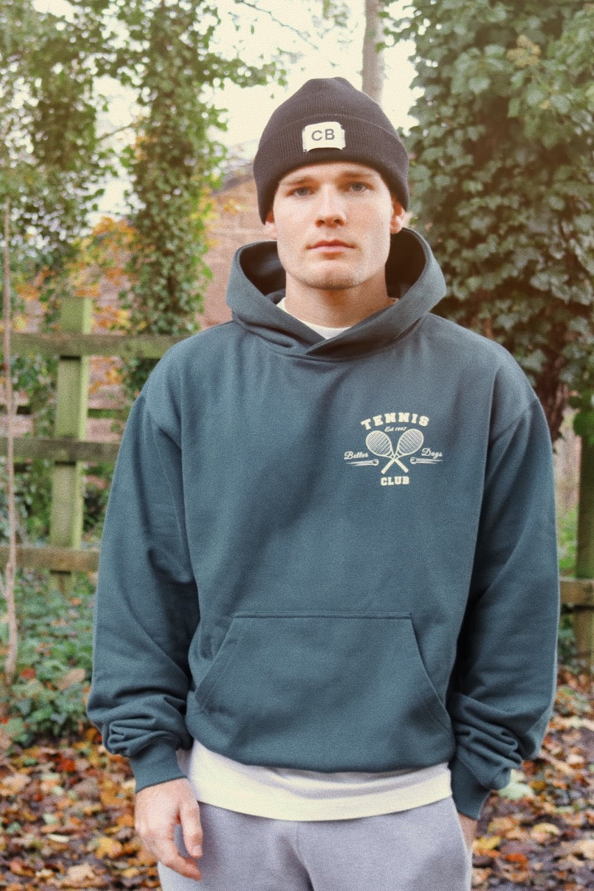 Tennis club Hoodie - Vintage Green