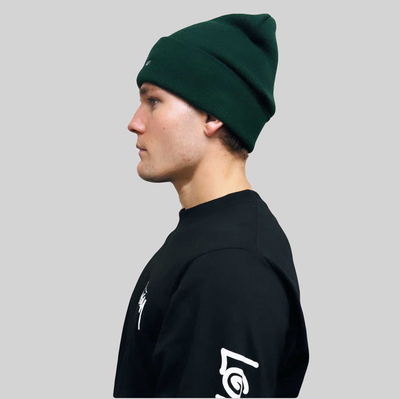 Knit Beanie Forrest Green