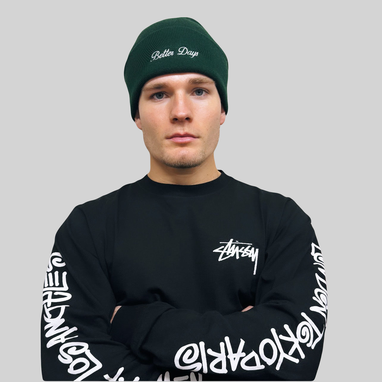 Knit Beanie Forrest Green