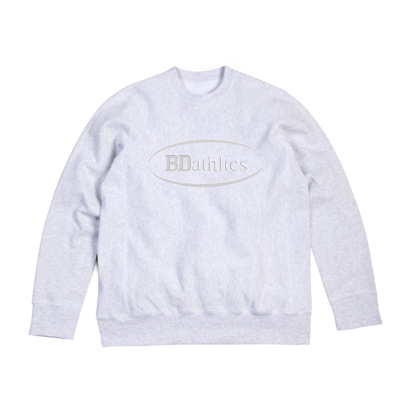 Ash grey Athletics crewneck