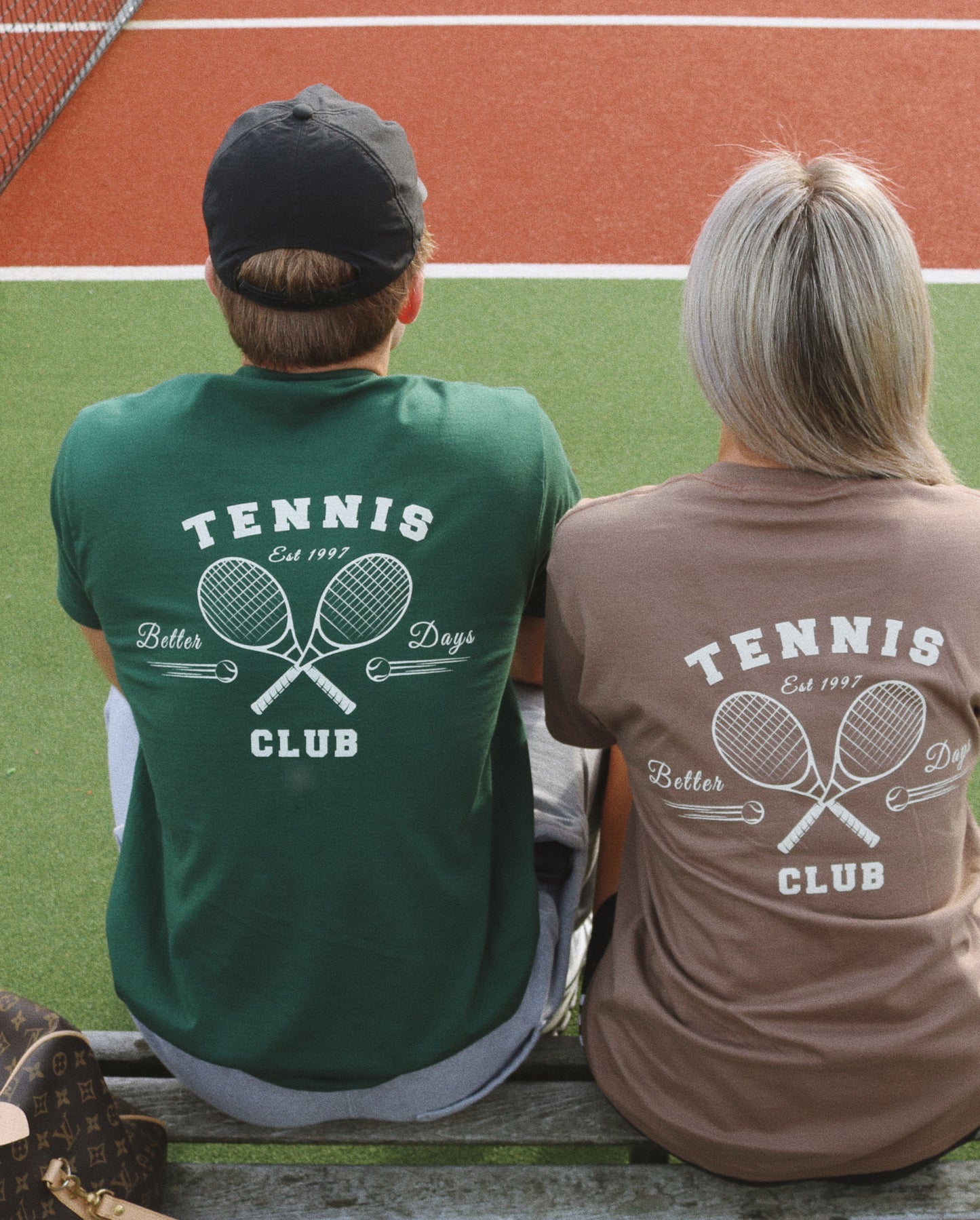 Tennis club T - Vintage Brown