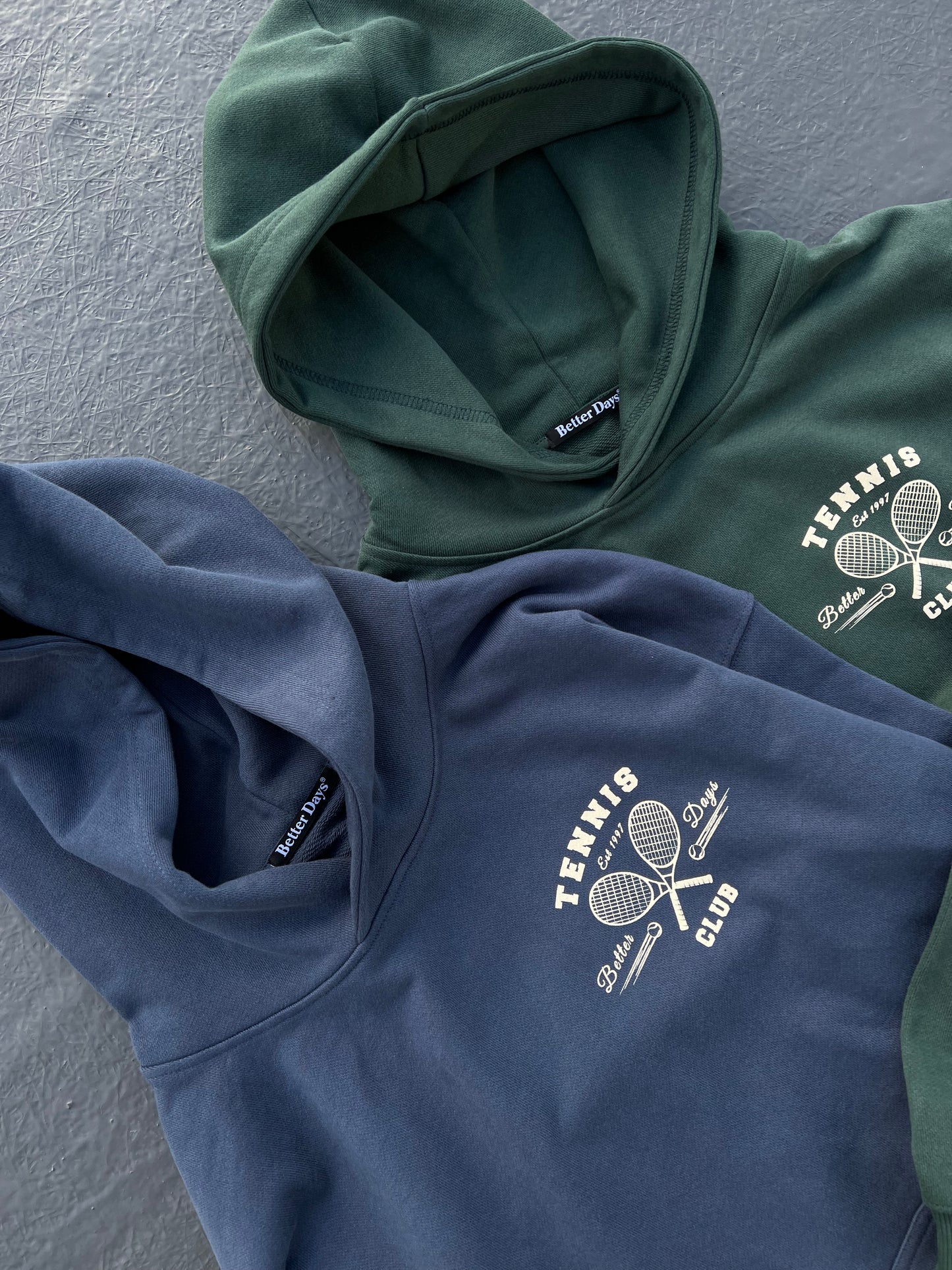 Tennis club Hoodie - Vintage Green