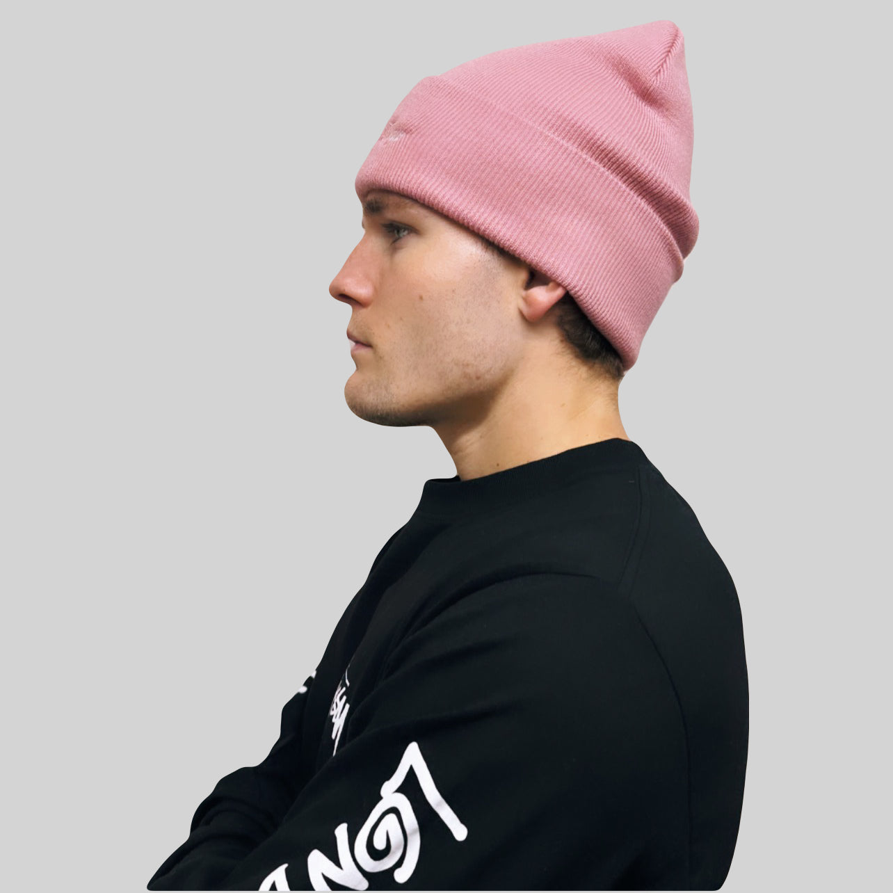 Knit Beanie Pink