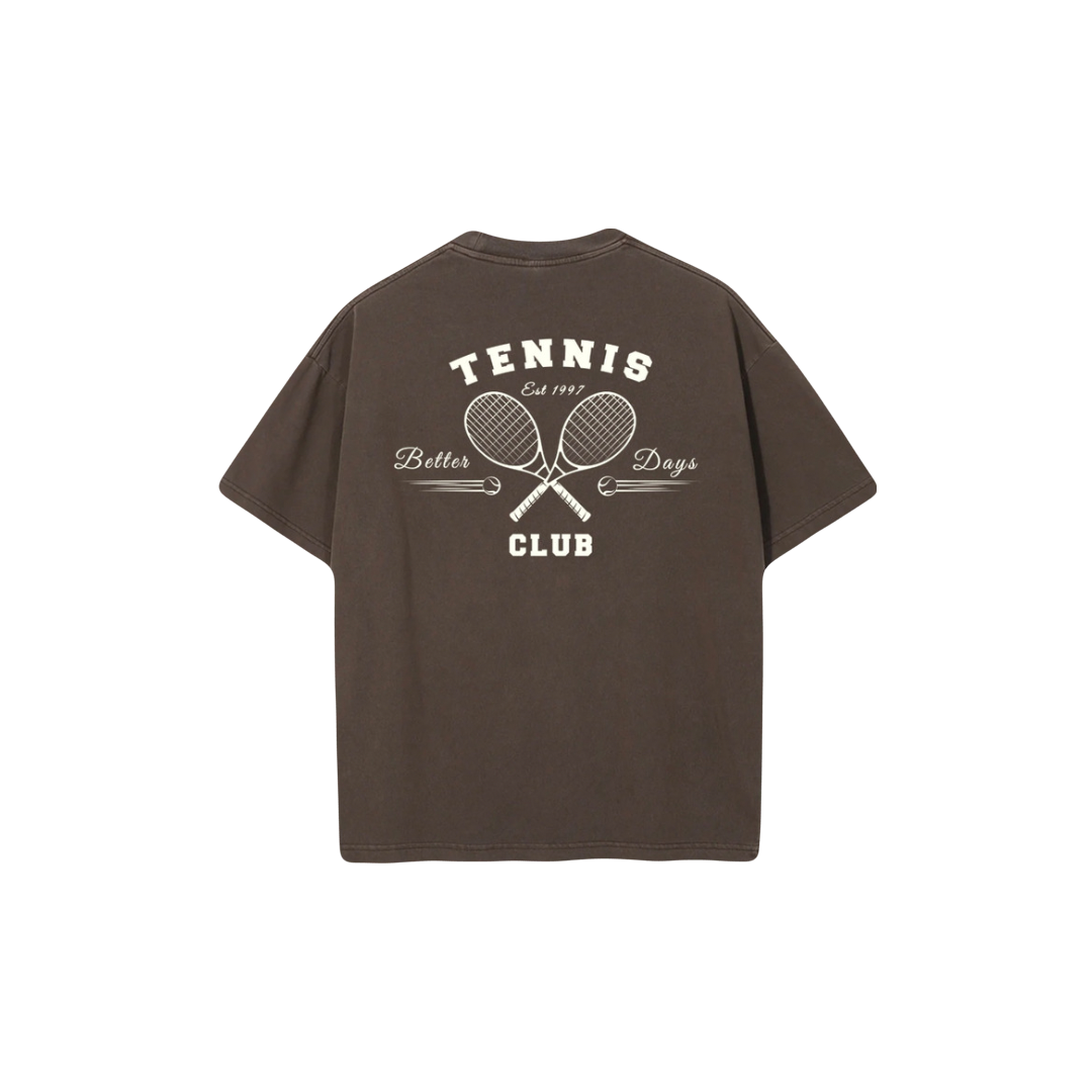 Tennis club T - Vintage Brown