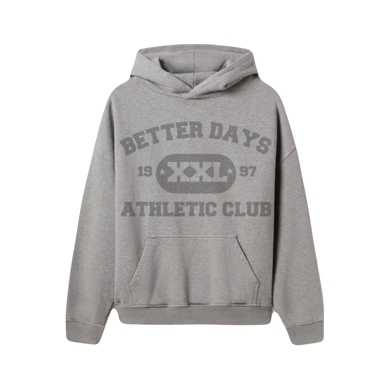 Athletic Club Hoodie Marl Grey