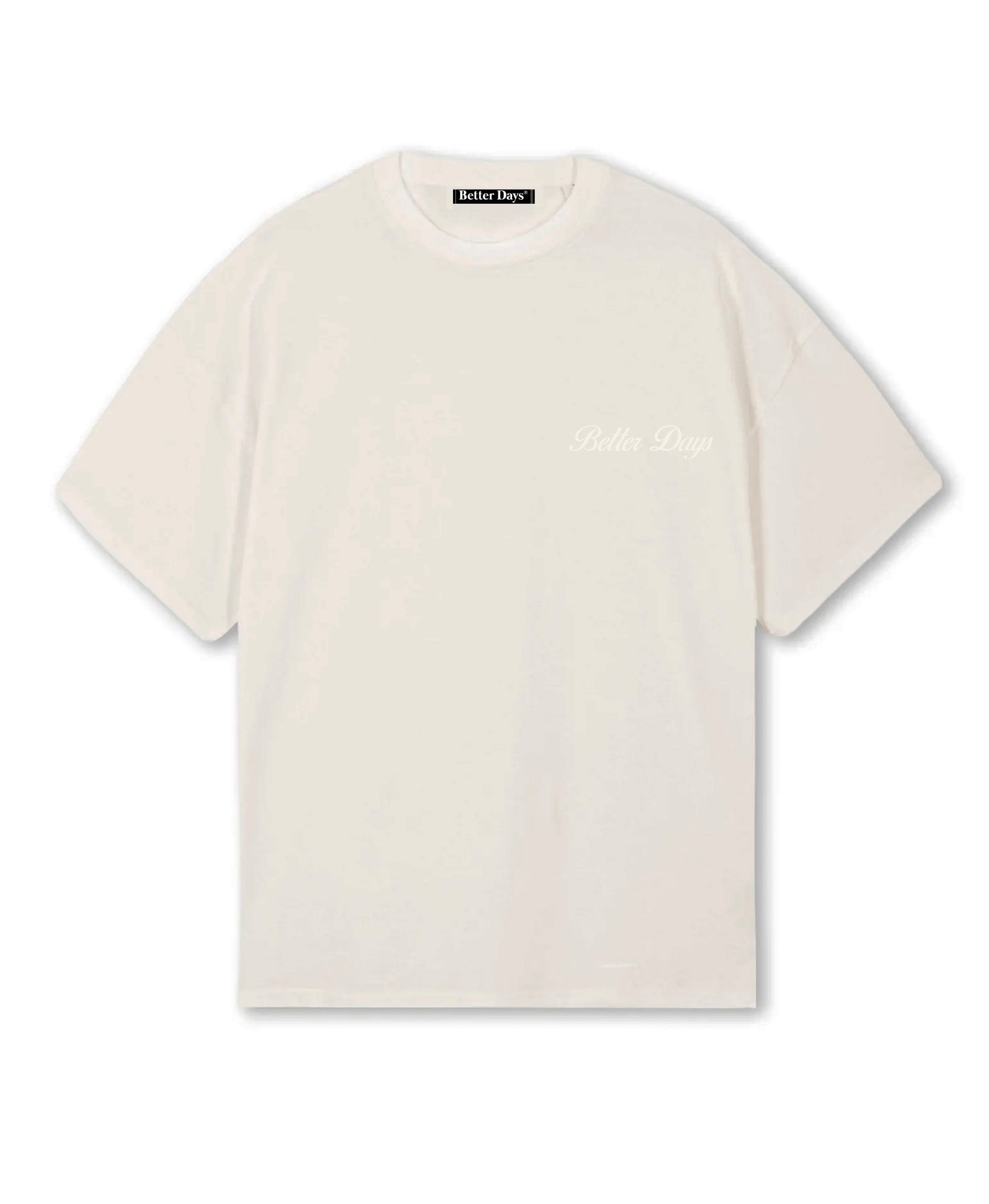 Vintage white Oversized basic T