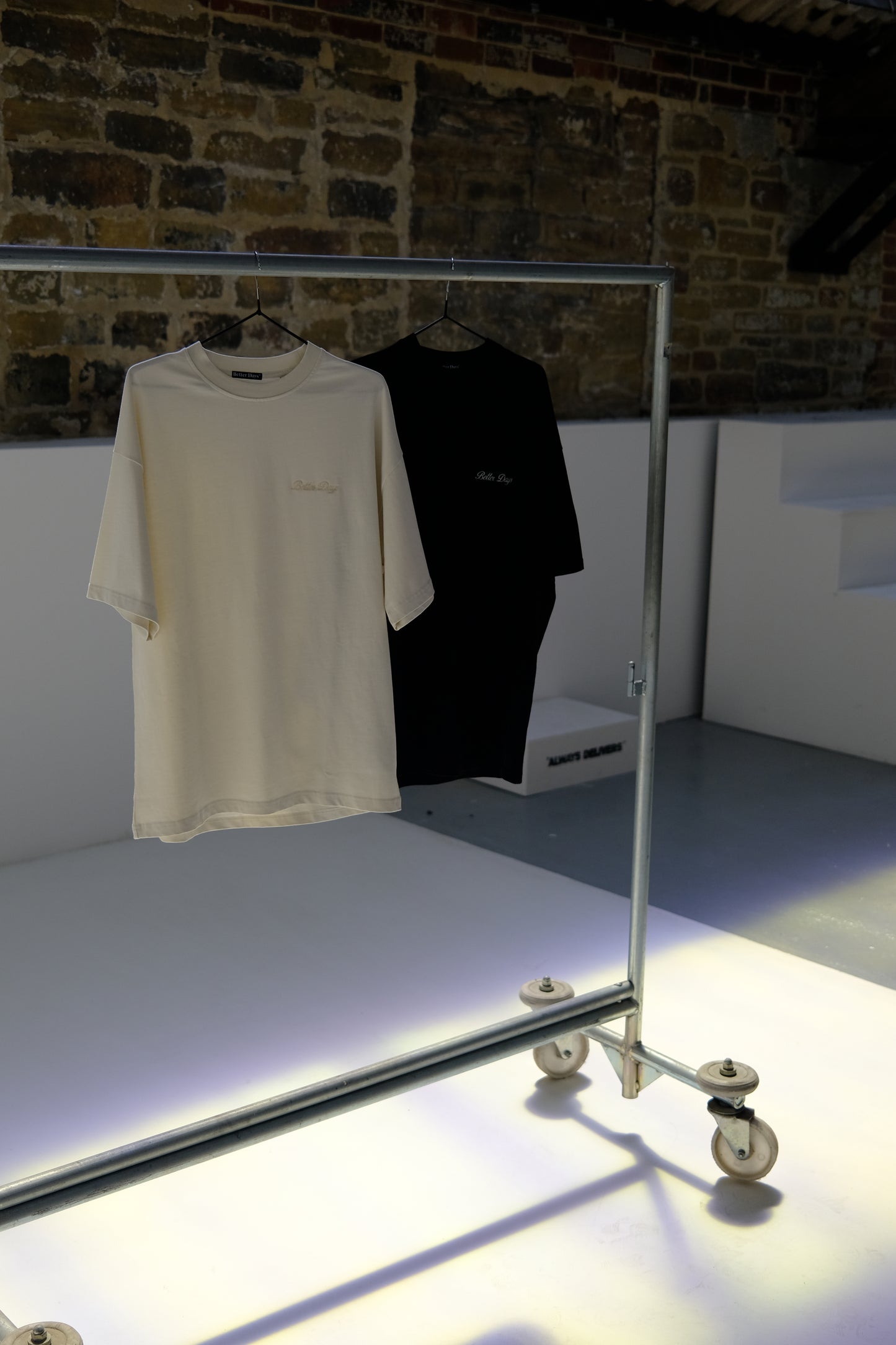 Vintage white Oversized basic T