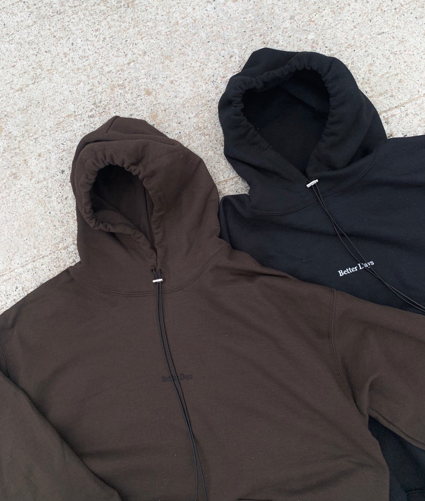 Black Essential hoodie