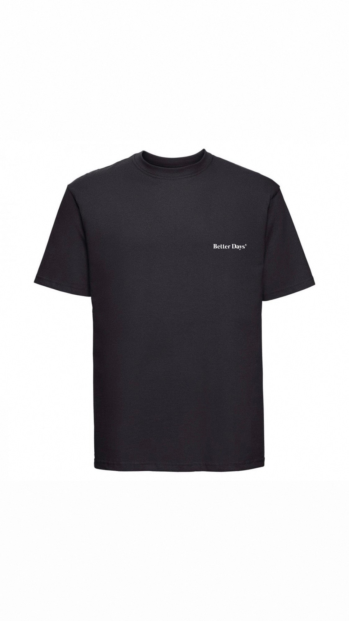 Black classic logo T-shirt