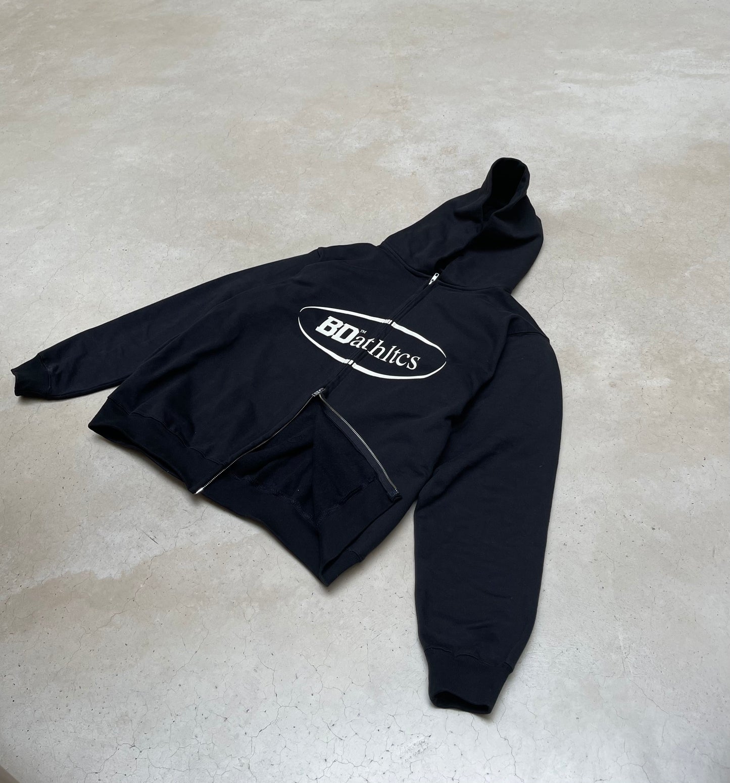 BD athletics zip through hoodie