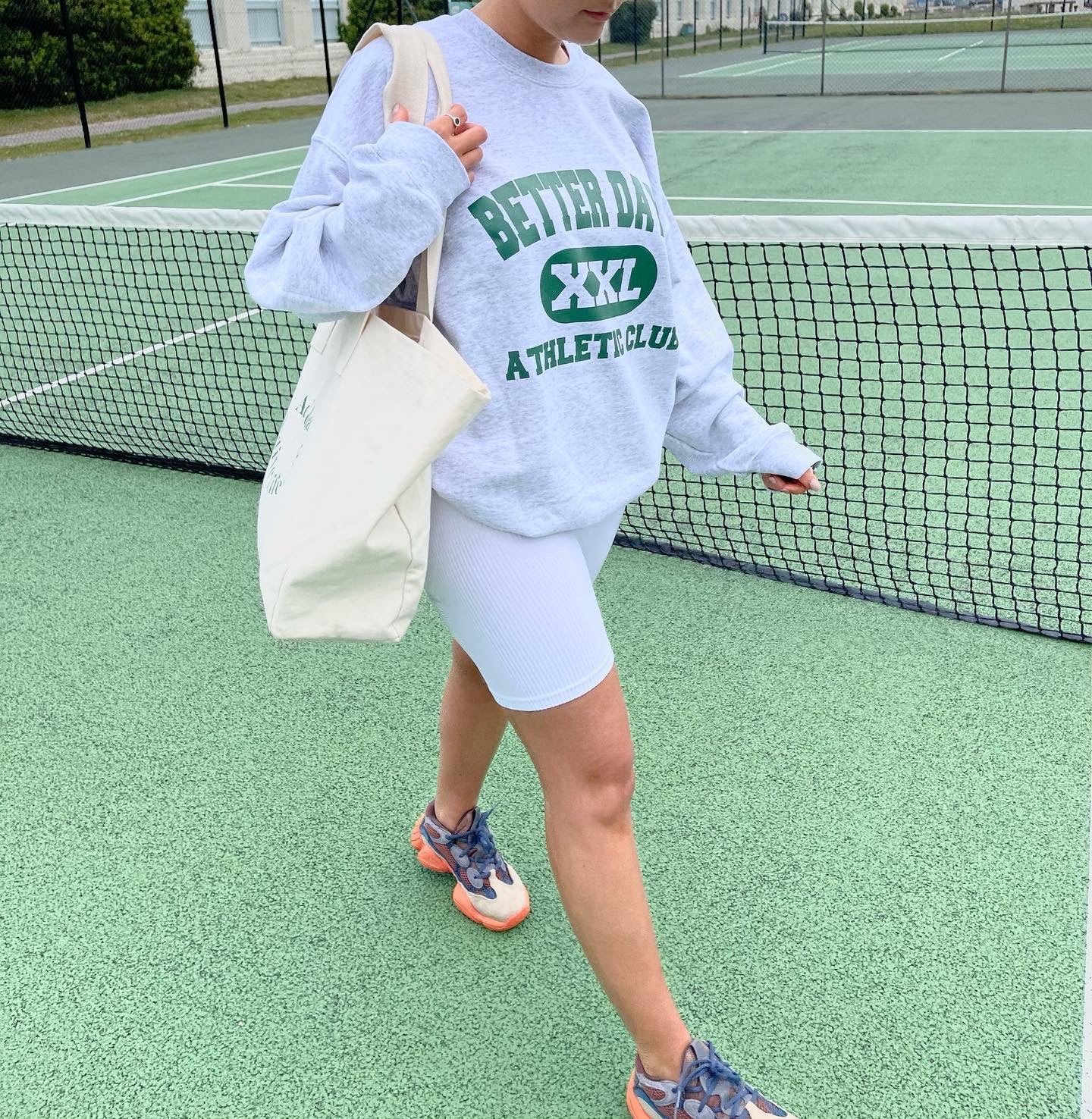 BD athletic club ash grey / Forrest green