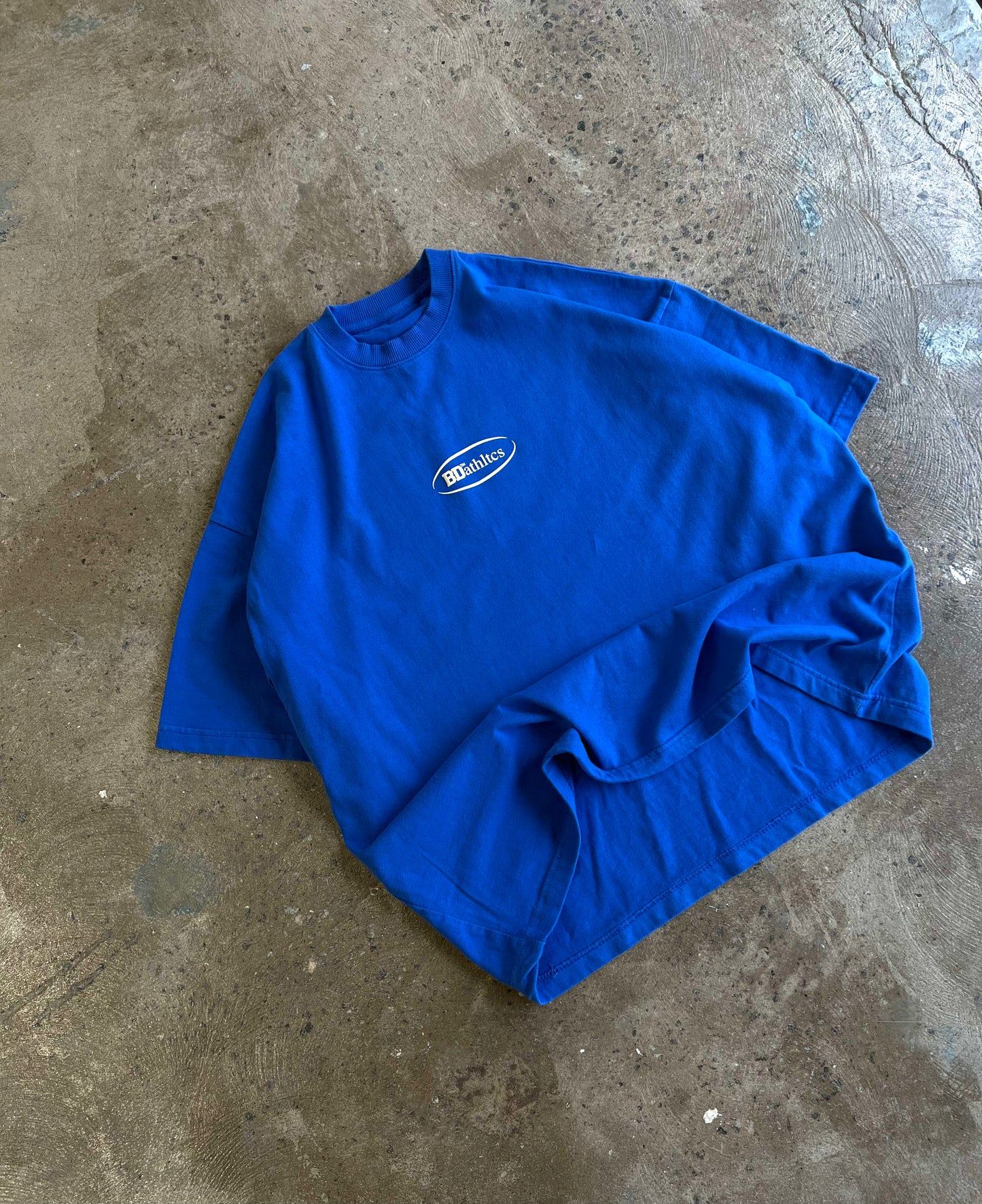 BD Athletics oversized T-shirt - Cobalt blue