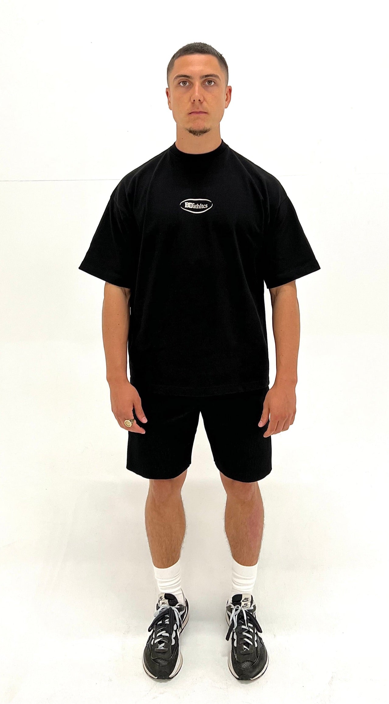 BD Athletics oversized T-shirt - Black