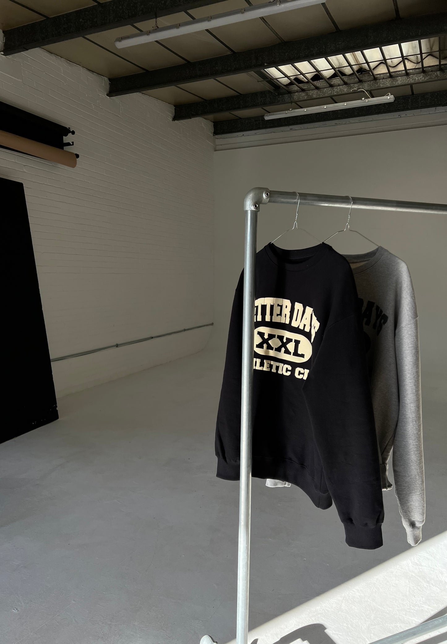 BD Athletic club heavyweight sweatshirt - Jet Black (pre order)