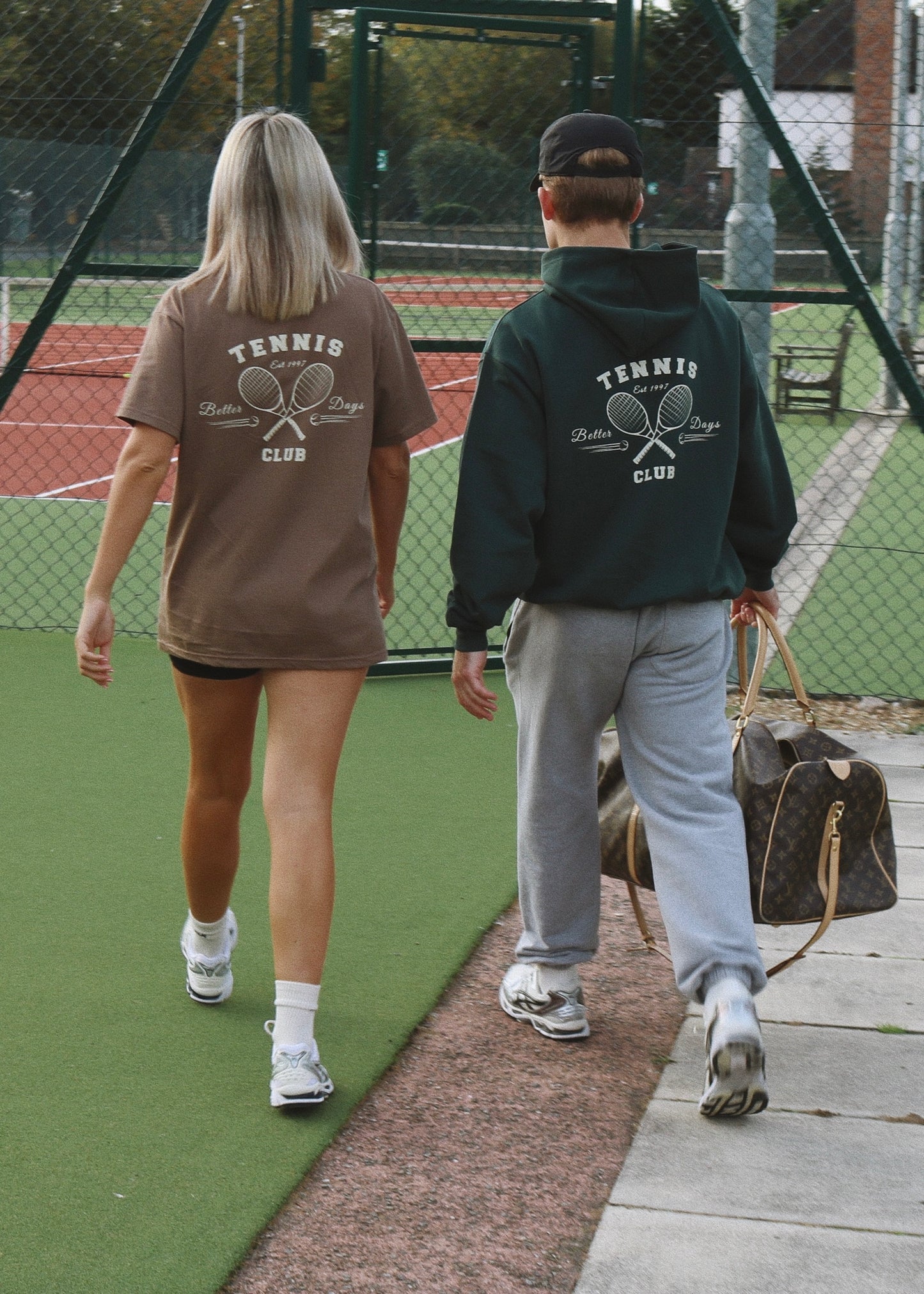 Tennis club T - Vintage Brown