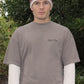 Oversized Boxy T - Faded Earth