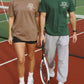 Tennis club T - Vintage Brown