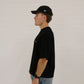 Oversized Boxy T - Jet Black