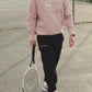 Vintage pink Athletics crewneck
