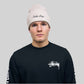 Knit Beanie Beige