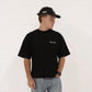 Oversized Boxy T - Jet Black