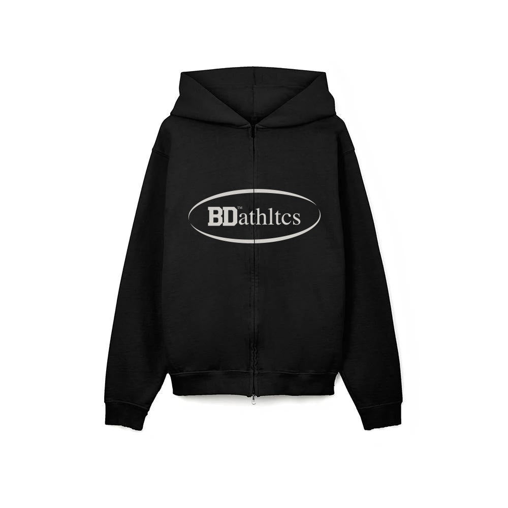 BD athletics zip through hoodie