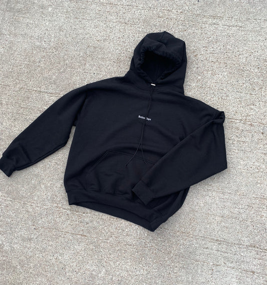 Black Essential hoodie