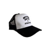 White/Black BD Athletics trucker cap