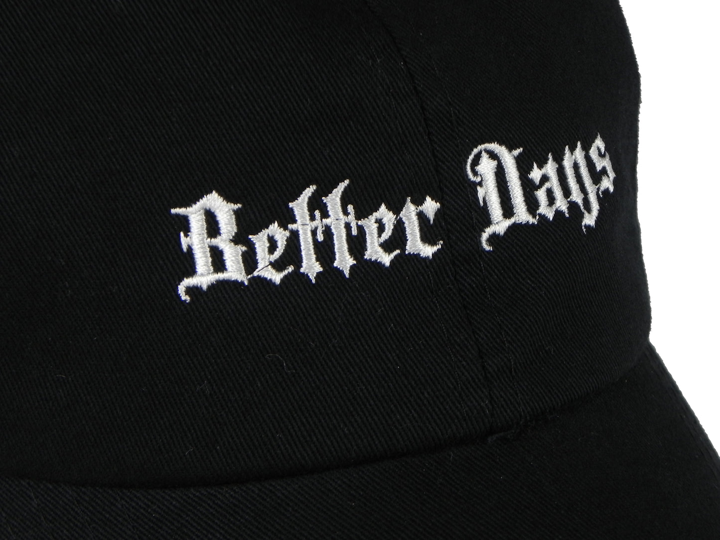 Better Days black Dad cap