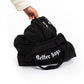 Better Days Black felt Tote bag.