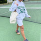 BD athletic club ash grey / Forrest green