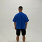 BD Athletics oversized T-shirt - Cobalt blue