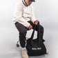Better Days Black felt Tote bag.