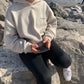 Beige Everyday hoodie