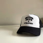 White/Black BD Athletics trucker cap