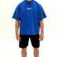 BD Athletics oversized T-shirt - Cobalt blue